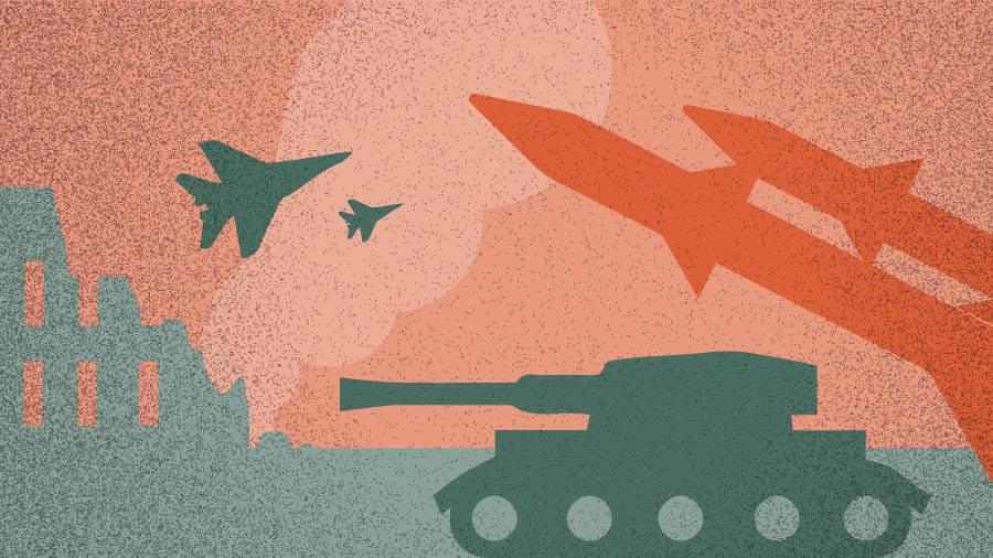戦闘機，戦車，ミサイル